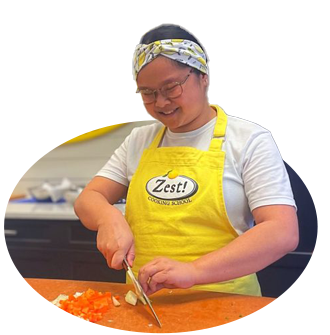 Chef Instructor Cat Alwine